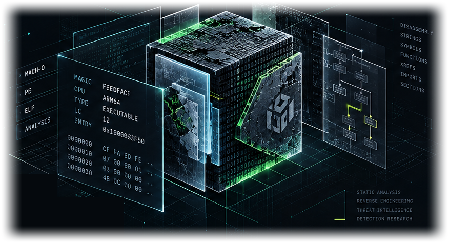 MARE 3D Binary Analysis HUD