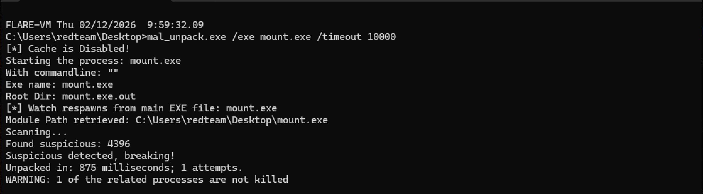 Automated Unpacking: Dynamic Extraction of Obfuscated Payloads with mal_unpack