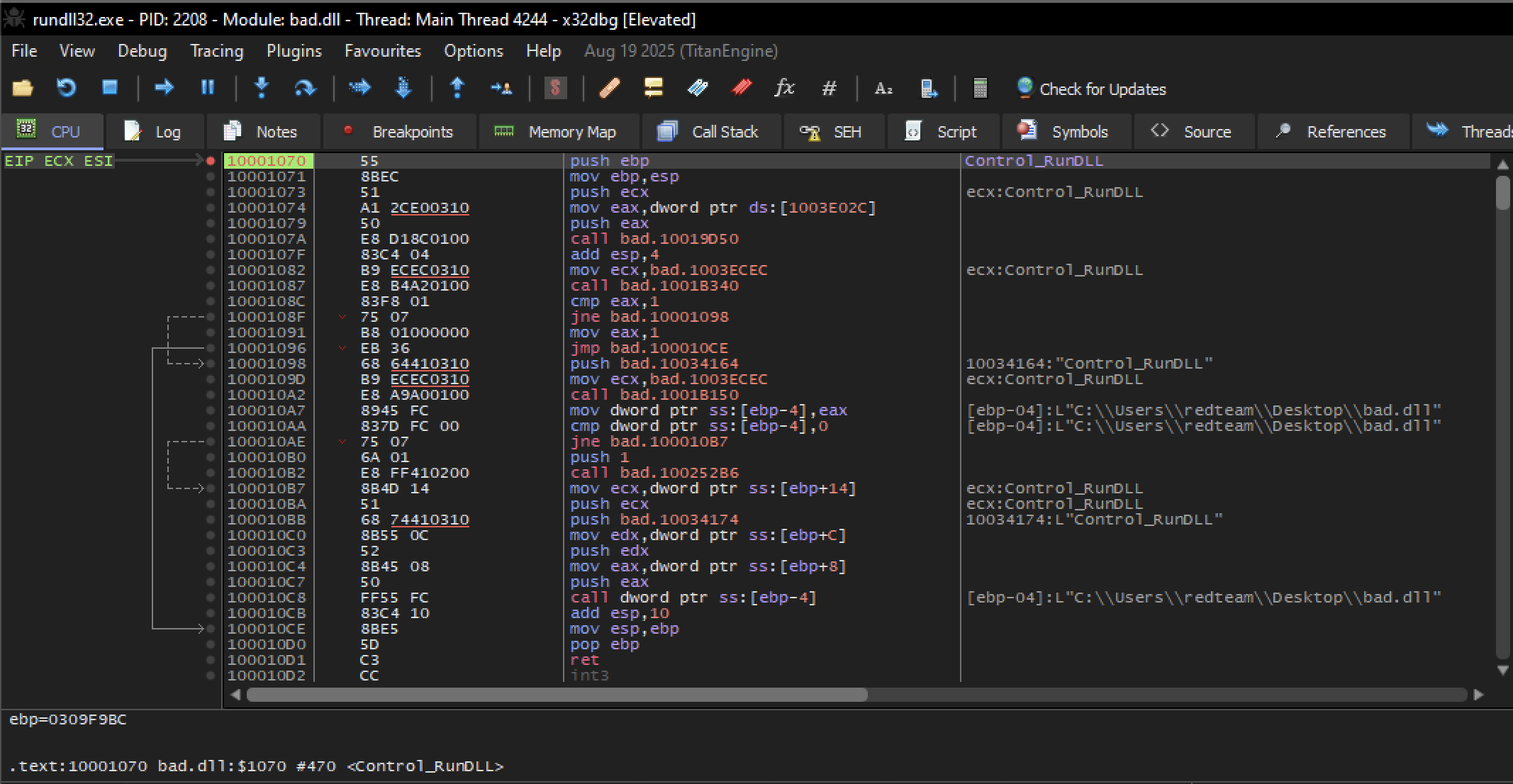 Fig 10 - **`Control_RunDLL`**