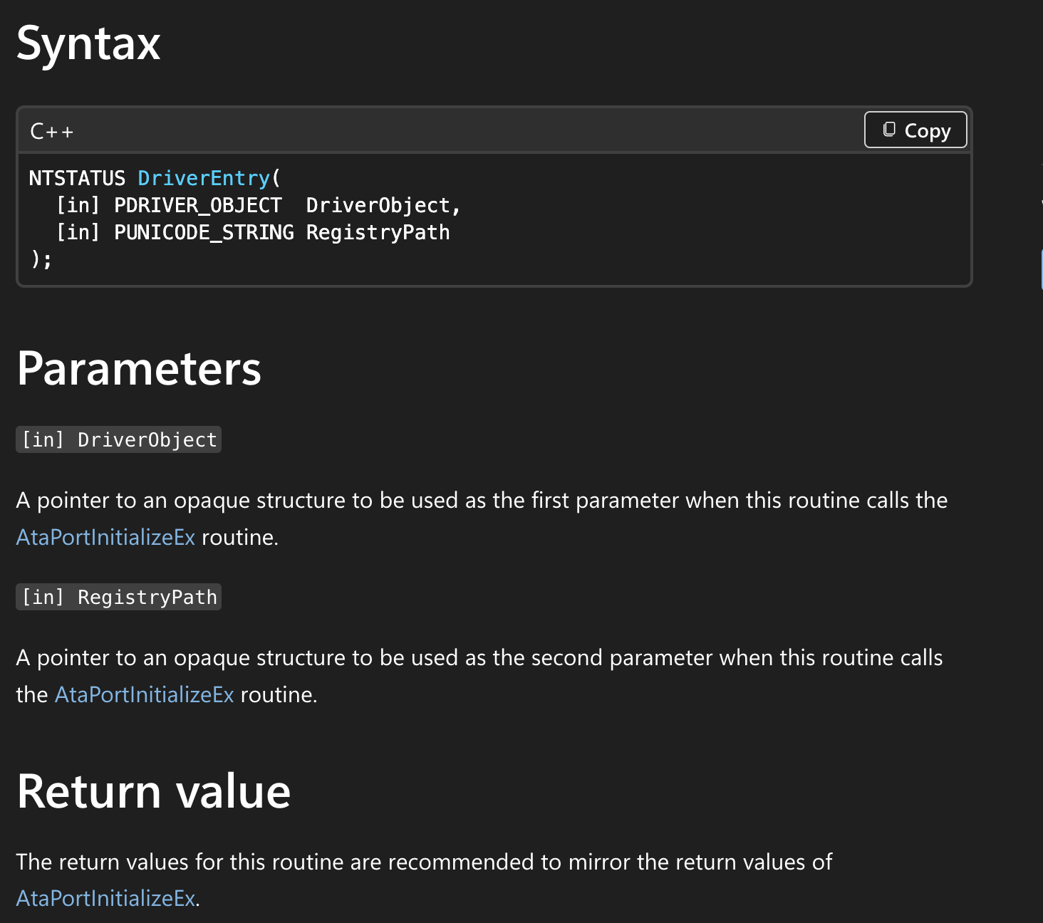 Fig 3 - msdn DriverEntry