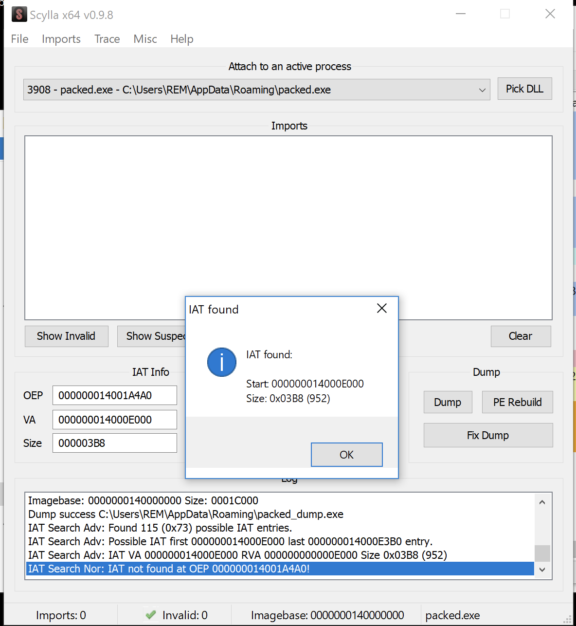 IAT auto search